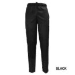 Unisex Chef Pants 6 Pocket by Natural Uniform Black Size XS, S, M, L, XL